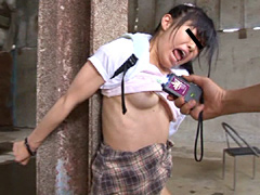 【エロ動画】少女スタンガン拉致レイプシチュエーションのエロ画像