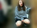 江澄ゆゆちゃんとリモバイ散歩！街中で絶頂恥○プレイ！ サンプル画像