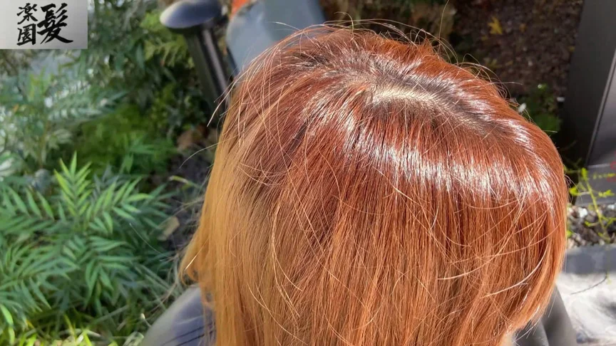 髪楽園No.8金髪ショート前編