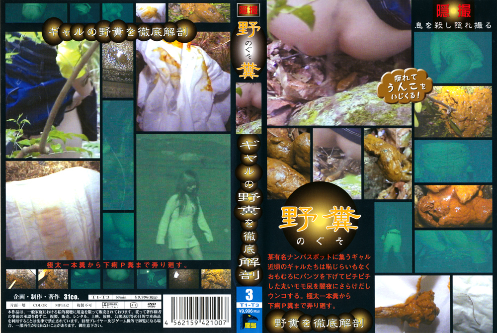 [kisyu-0215] 野糞 ギャルの野糞を徹底解剖3のジャケット画像