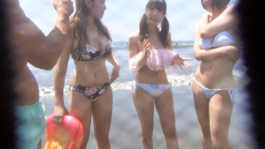 【海ナンパ】 水着美女グループ 灼熱の乱交SEX！！！！ | マニアックエロ動画【DUGA_Search】