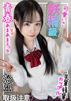 妖精みたいに可愛い女の子の青春あまあまSEXが流出！