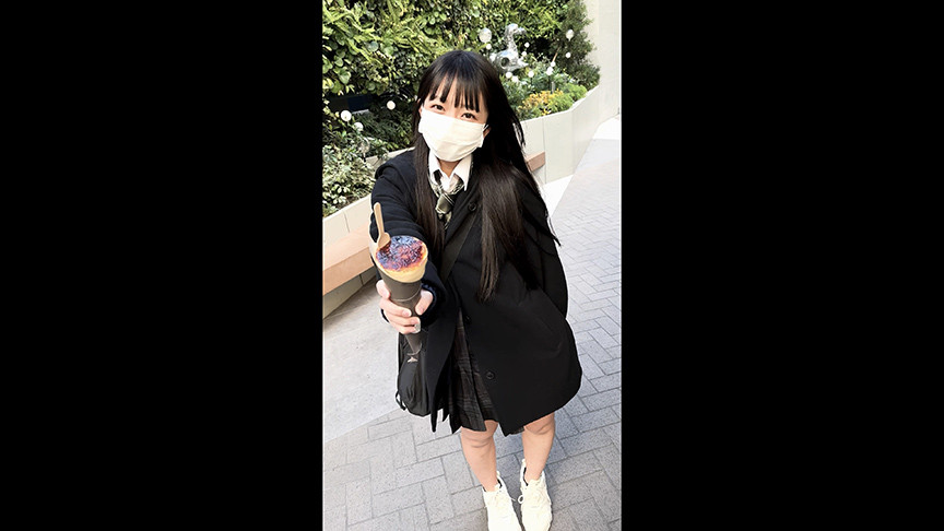 コスプレ姿の黒髪ロング清楚系美少女に中出し！！ 画像1