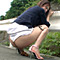 素人娘の野糞1