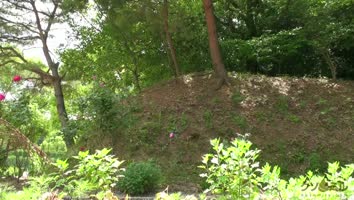 姉さんの野グソを観察