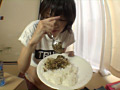 若妻の自画撮 うんこカレー食糞ビデオのサンプル画像8