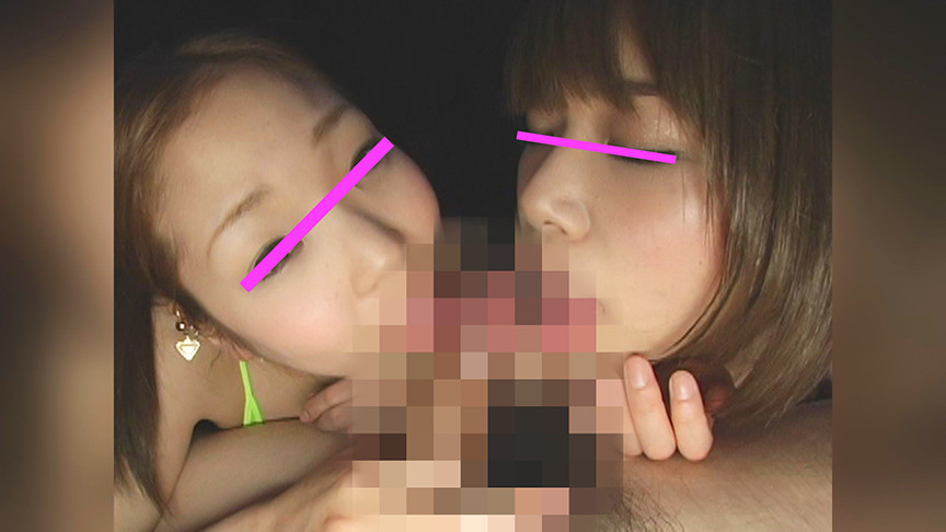 レズキス＆Wフェラ えげつないフェラチオでイカされる！ 画像3
