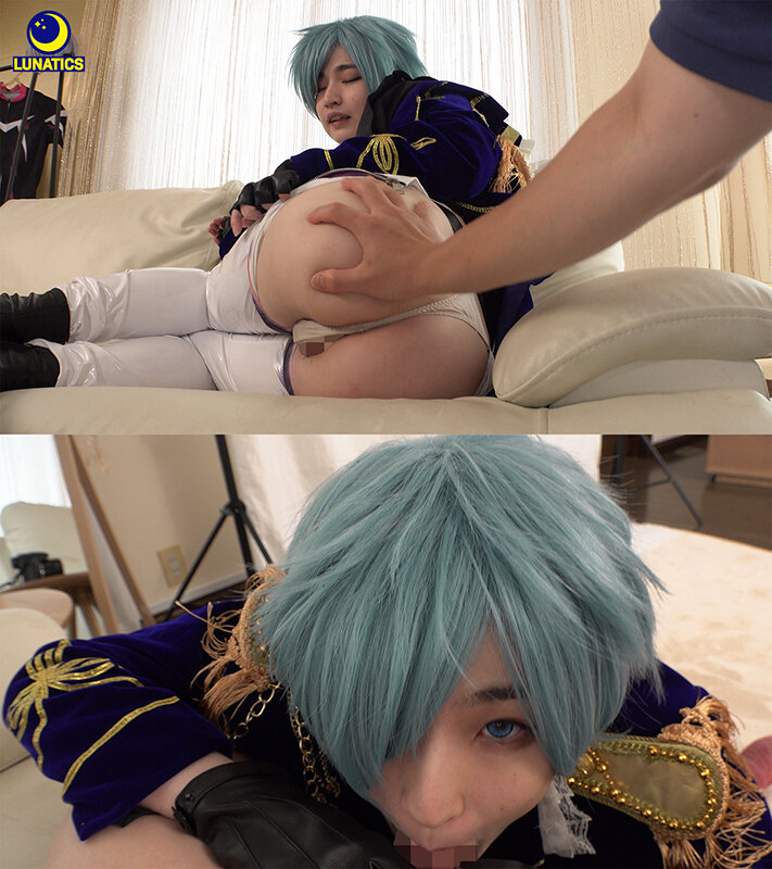 男装コスプレイヤーの未開発デカクリま○こを舐め堕とし 画像2