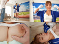 オフパコ枕営業している可愛い巨乳ギャルチアガール 画像1