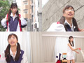 『美尻でデカ尻なアスリート女子限定！1cmだけ挿入ディルド空気イスに挑戦！』はにかむ笑顔が素敵なソフトテニス部JDが挑戦☆大股開いて挿入開始！感度が良すぎて連続絶頂！潮吹きを止められず一面水浸し！【街角素人モニタリング♯ゆいな♯21歳♯大学生】