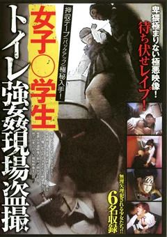 押収テープ極秘入手！女子○学生トイレ強姦現場盗撮