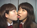 女子校生がマンコまで舐めまくるベロレズのサンプル画像11