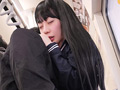 電車通学中こっそり中出しさせてくれる黒井さん 4