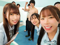 誰にでも股を開く水泳部のヤリマン女子マネージャーたちに全身ぶっかけ42発！！スク水のままいつでもどこでもヤリまくり即ハメ乱交合宿...thumbnai2