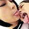 濃厚キス唾液交換