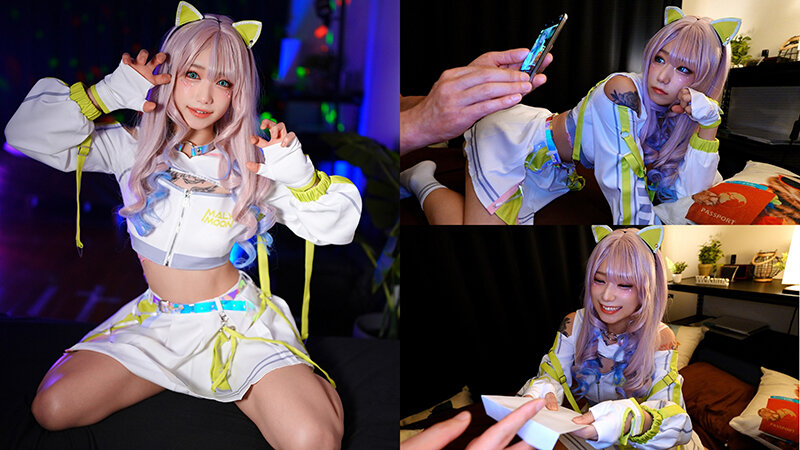 裏オプで荒稼ぎするギャルコスプレイヤー媚○でキメパコ 画像1