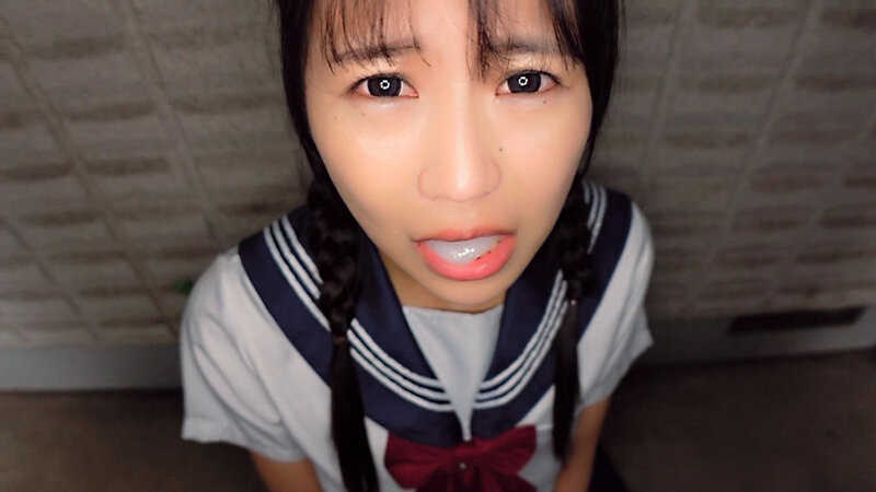 尾行わいせつ 三つ編み貧乳パイパン少●あおちゃん 画像14