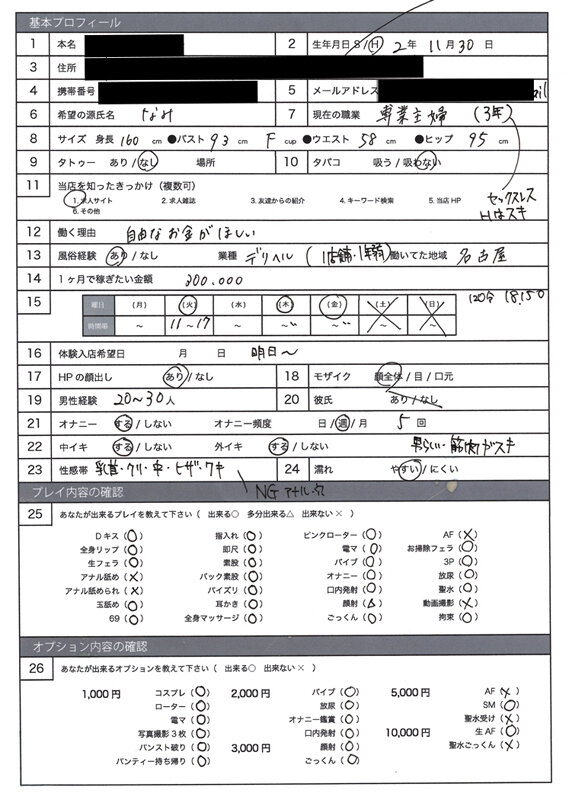 風俗面接SEX○撮 ＃003 画像11