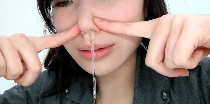 美女の高粘度鼻水鑑賞 画像3