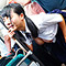 満員バスで制服越しに乳揉み痴漢される巨乳女子○生8