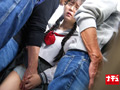 対面羞恥で何度もイカされ糸が引くほど舌を絡ませるベロキス発情娘7 女●●生限定Ver.