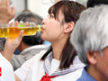 ミニスカ生足羞恥10 セーラー細足J○ 1