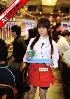 【AIリマスター】パチンコ店でイカされたコーヒーレディ
