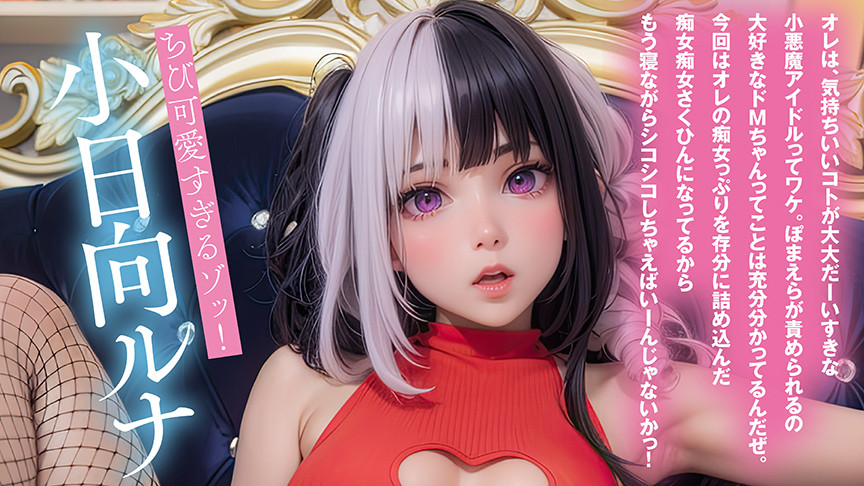 小日向ルナがアナタを見つめて痴女責めフルスロットル 画像1