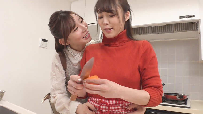 レズカップルの愛欲同棲生活のぞき(1) 画像3