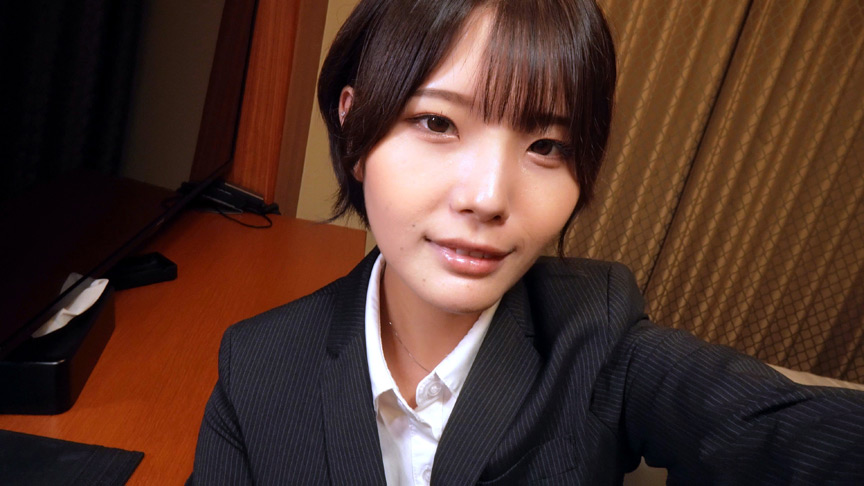 ちんシコ誘惑オナニー 自撮り女子社員 河合陽菜 画像1