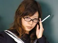生徒会長の滴るお小水