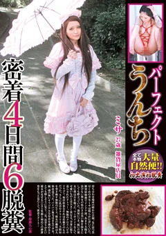パーフェクトうんち 密着4日間 6脱糞 ミサ27歳