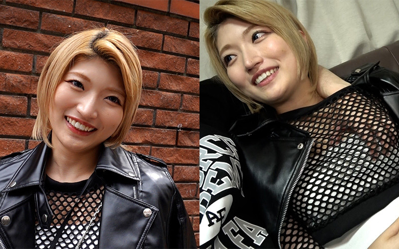 理性を忘れた金髪ビッチ潮吹き穴モテ娘 はるな 25歳 1枚目