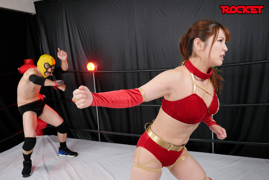 巨乳女子プロレスラー朱音の時間よ止まれ！