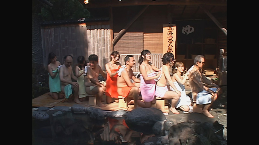 【AIリマスター版】混浴露天風呂 近親相○（生）大乱交 画像2