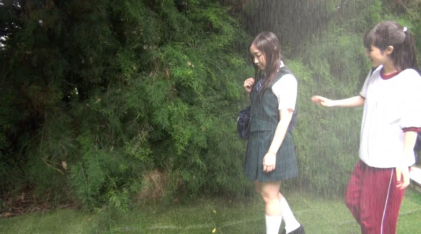 雨の日の登下校