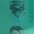 サバイバル水泳水中脱衣編