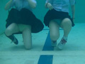 初めての制服着衣泳 画像6