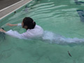 三つ巴部活着水泳 1