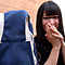 素人娘のオマ○コに密着している汚パンティー 4時間13分