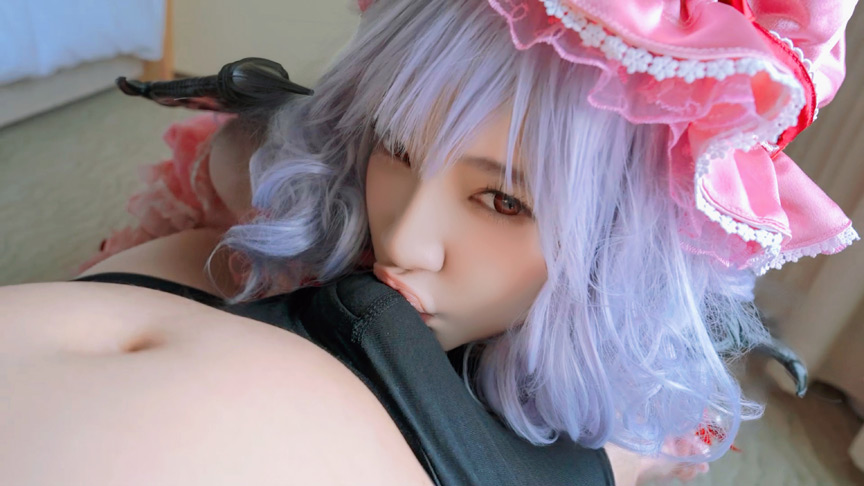 美少女にコスプレさせ子を孕ませレ●リア・スカーレット 画像2