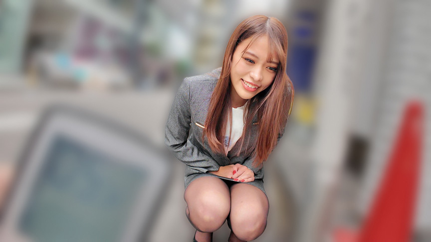 素人美少女とリモコンバイブお散歩 キャリアウーマン編 画像9