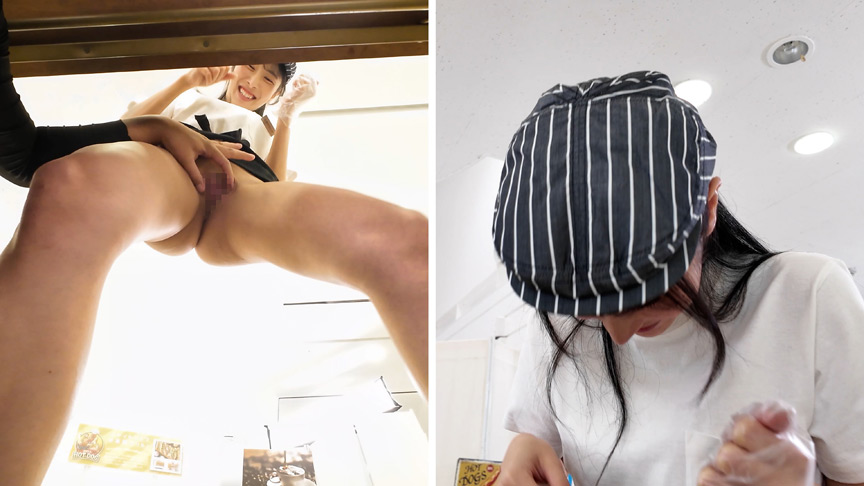 イカサレホットドッグ販売！小野坂ゆいか 望月つぼみ 画像3