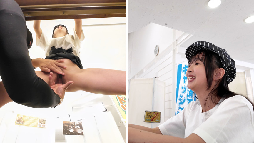 イカサレホットドッグ販売！小野坂ゆいか 望月つぼみ 画像8