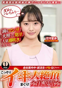 こっそりイキまくり!大絶頂会社説明会 花守夏歩編