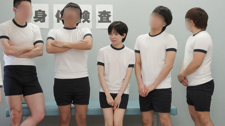 男子にバレるかな？つるぺた姉妹のなりきり健康診断 画像2