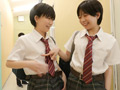 男子にバレるかな?つるぺた姉妹のなりきり健康診断 サンプル画像1