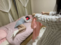 美女姉妹の姉が妹に電気アンマ&くすぐりの刑!のサンプル画像1
