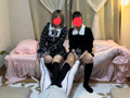 2人の地雷系長身美女達のおもちゃにされる！ 画像5
