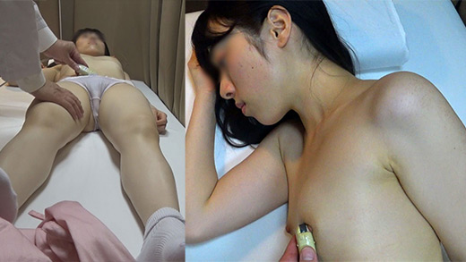 内科検診 無垢なJKが乳首を触診され恥ずかしがる 画像6